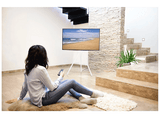 Soporte TV - Hama Easel Design 00220872, TV de 37 - 75, VESA Hasta 600 x 400, Fijo, Blanco