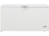 Congelador horizontal - Beko HSM46740, 451l, 155.5 cm Ancho, Cíclico, 4 Estrellas, Iluminación LED, 3 Cestos, Blanco