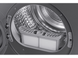 Secadora bomba de calor -Samsung DV90F09F4SU3, 9 kg, 19 programas, OptimalDry A, Grafito