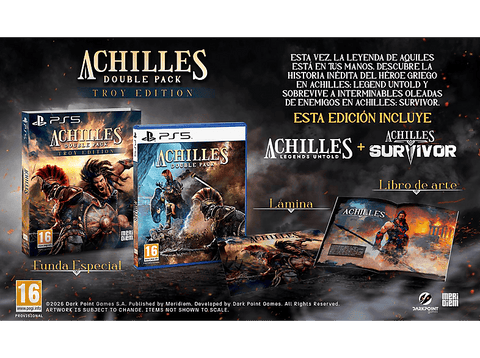 PS5 Achilles Double Pack Troy Edition