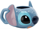 Taza - Stitch, Lilo & Stitch, 3D, Cerámica, 375 ml