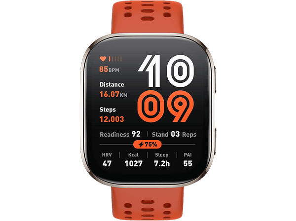 Smartwatch - Amazfit Bip 6, 22mm, Pantalla AMOLED de 1.97", 5 ATM, 14 días Autonomía, Red