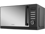 Microondas con grill - Koenic KMWG 2322 DB, 900 W, 5 potencias, 8 programas automáticos, 23 l, Negro