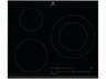 Placa de inducción - Electrolux LIT60342, 3 zonas, Zona grande 28 cm, Biselada, 60 cm, Negro