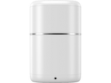 Comedero automático inteligente - NK HO340042, Con cámara, Alimentación programada, 4 litros, Detección movimiento, Blanco