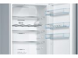 Frigorífico combi - Bosch KGN39VIDB, Serie 4, Total NoFrost, 203 cm, 368 l, Cajón VitaFresh, Sistema MultiAir Flow, Acero antihuellas