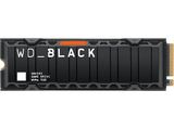 Disco duro SSD interno 2TB - WD_BLACK SN850X NVMe SSD, Con disipador de calor, PlayStation®5, M.2 2280, Negro