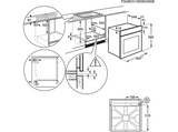 Horno - AEG GU5PB43FSM, Multifunción, Pirolítico, 72 l, Función Grill, 60 cm, INOX Antihuellas