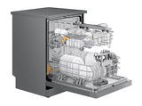 Lavavajillas - Samsung DW60DG760FSLU1, 13 servicios, 9 programas, 59.8 cm, WaterJet Clean™, Inox
