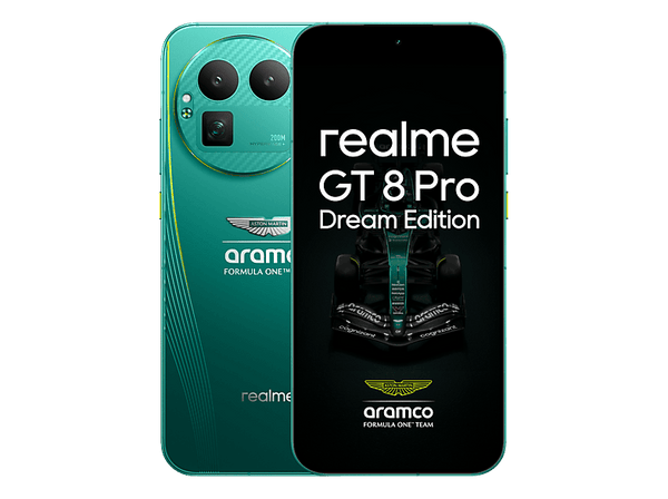 Móvil - realme GT8 Pro Dream Edition, Aston Martin Aramco F1 Green, 512GB, 16GB RAM, 6.79" 144Hz, Cámara RICOH GR, Snapdragon 8 Elite Gen 5, 7000mAh