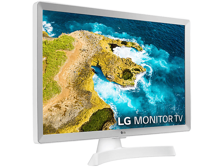TV LED 24 - LG 24TQ510S-WZ, HD, Wide Viewing Angle, Smart TV, DVB-T2 (H.265), Blanco