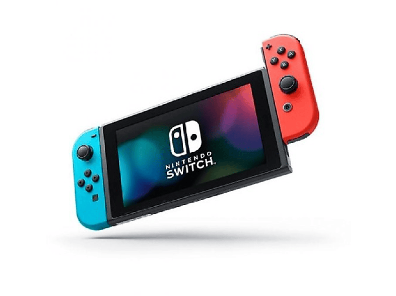 Consola - Nintendo Switch, 6.2, Joy-Con, Azul y Rojo Neón + Juego Switch Sports (preinstalado) + Cinta para pierna + Suscripción 3 meses online