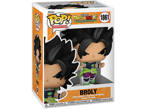 Figura Funko Pop! - Dragon Ball Super: Broly, Vinilo, 10 cm