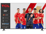 TV LED 55 - TCL 55P6K, UHD 4K, AiPQ, Smart TV, DVB-T2, Smart TV, 60 Hz, Negro