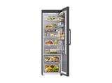 Frigorífico una puerta - Samsung Bespoke AI RR70H39CDFEF, No Frost, 185.8 cm, 387 l, Wifi, Grafito