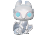 Figura Funko Pop! - Cómo entrenar a tu dragón 3: Light Fury, 10 cm, Vinilo