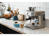Cafetera superautomática - Sage SES880BSS4EEU1 The Barista Touch, 15 bar, 1680 W, 2 l, 480 ml leche, Molinillo, Inox