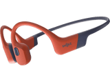 Auriculares conducción ósea - Shokz OpenSwim Pro, Banda para el cuello, Bluetooth/MP3, IP68, Rojo