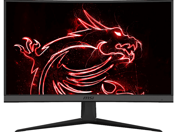 Monitor gaming - MSI G24C6 E2, 23.6" FHD, VA, Curvo, 180 Hz, 1ms, Visión nocturna, Negro