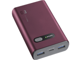 Powerbank - CellularLine FAST, 10000 mAh, 20W, USB-C, Rojo