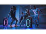 Altavoz de gran potencia - Samsung MX-ST40F/ZF, Portátil para fiestas, Asa de transporte y ruedas, Iluminación personalizable, Aut 12h, 160 W, Negro
