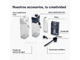 Cafetera superautomática - De'Longhi Eletta Ultra ECAM470.85.MB, 1450 W, 19 bar, Molinillo integrado, Depósito de leche, Táctil, 50 recetas, Metálico