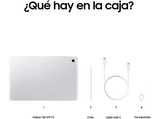 Tablet - Samsung Galaxy Tab S10 FE, 10.9 WUXGA+, 12 GB RAM, 256 GB, Plata, Sin Adaptador De Corriente, Con S Pen