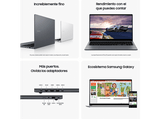 Portátil - Samsung Galaxy Book4, 15.6 FHD, Intel® Core™ 7-150U, 16GB RAM, 512GB SSD, Intel® Graphics, W11H, Gris