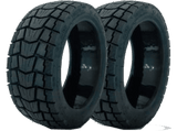 Accesorio patinete eléctrico - smartGyro DUALGRIP 1, Pack de Dos Cubierta, Para Speedway, Rockway, Crossover y versiones PRO, Gel, Negro