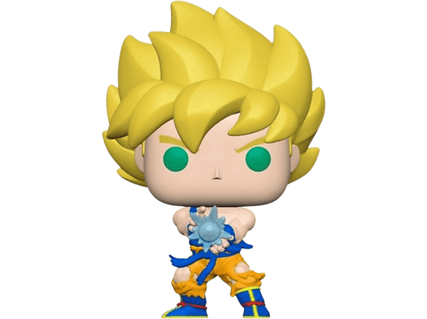 Figura Funko Pop! - Sherwood  Dragon Ball Z Super Saiyan Goku with Kamehameha, 9.5 cm, Vinilo, Multicolor