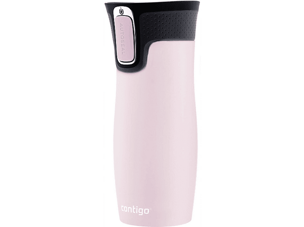 Termo - Contigo West Loop, 470 ml, Acero Inoxidable, Rosa