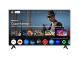 TV LED 43 - PEAQ PTV 43GU-5025T, UHD 4K, Google TV, Smart TV, DVB-T2 (H.265), HDR10, Dolby Audio, Negro