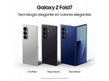 Móvil - Samsung Galaxy Z Fold7, Plata, 512 GB, 12 GB RAM , 8 QXGA+, Snapdragon 8 Elite, 4400 mAh, Android 16