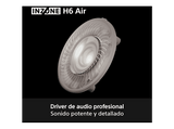 Auriculares gaming - Sony Inzone H6 Air, Micrófono con Brazo Desmontable, 360 Spatial Sound, Carcasa abierta, Cable, Ultraligero, PC/PS5, Negro