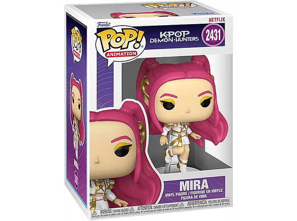 Figura Funko Pop! - KPOP Demon Hunters: Mira, 10 cm, Vinilo