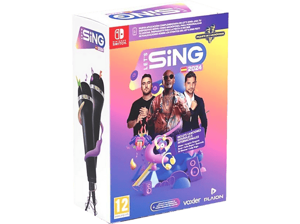 Nintendo Switch Let´s Sing 2024 + 2 Micro 118738