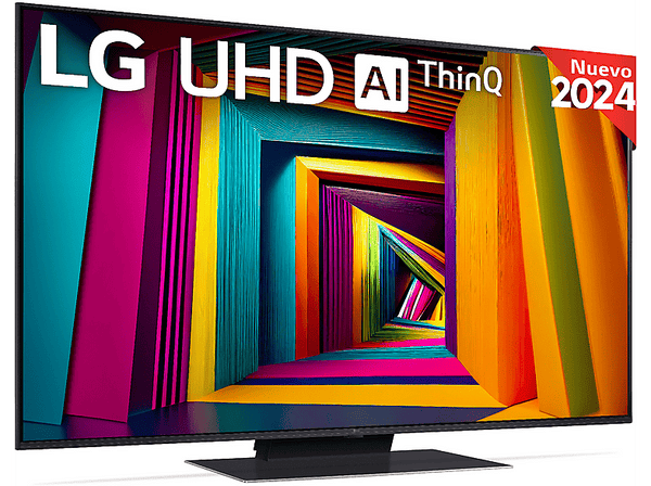 TV LED 50" - LG 50UT91006LA, UHD 4K, Procesador Inteligente 4K α5 Gen7, Smart TV, DVB-T2 (H.265), Negro