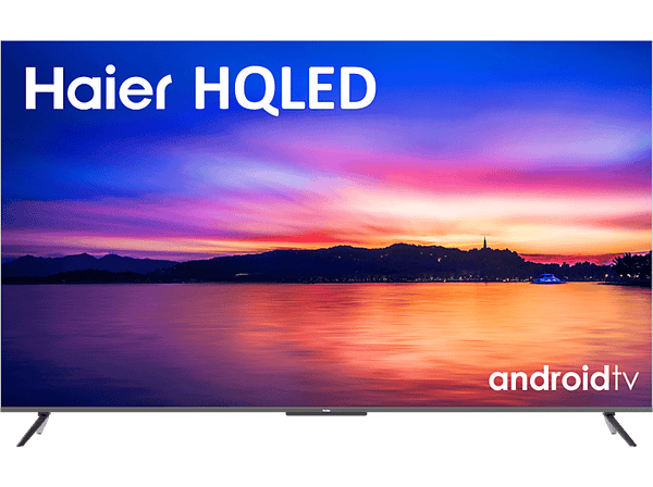 TV HQLED 85"- Haier P8 Series H85P800UG, UHD 4K, Smart TV (Android TV 11), HDR 4K, Dolby Atmos-Vision, Diseño metálico, Control por Voz, Negro