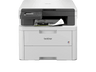 Impresora multifunción - Brother DCPL3520CDW, Láser a color, 18 ppm en color y monocolor, Doble cara, WiFi, Gris