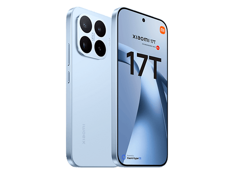 Móvil - Xiaomi 17T, Azul, 256GB, 12GB RAM, 6.59