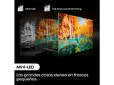 TV Mini LED 50 - Hisense 50U6NQ, UHD 4K, Quad Core/MT9603, Dolby VIsion&Atmos, Smart TV, Mini LED, Game Bar, IA, Negro