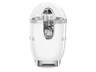 Exprimidor - Smeg CJF11, 0.2 l, 70 W, 1 velocidad, Acero inoxidable, Estética 50's Style, Blanco