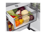 Frigorífico una puerta - Samsung RR70H39DCFEF, No frost, 185.8 cm, 382 l, Dispensador de agua sin toma, Wifi, Grafito