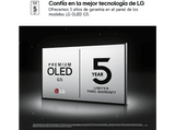 TV OLED 83 - LG OLED83G54LW, OLED 4K, Procesador Inteligente α11 AI Processor 4K Gen2, Smart TV, Instalación incluida, Rocky Black