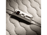 Manta eléctrica - Daga Sueño Cálido Matrimonial, 47 W x 2, 2 Niveles de temperatura, Gris