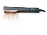 Plancha de pelo - Rowenta Air KeraStraight, Plancha secador, 3 en 1, Alisado mojado a seco, Air Keratin, 6 temperaturas, 80 °C a 210 °C, Azul