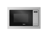 Microondas con grill integrable - Teka MSEG 825 FI SS, 900W, 5 Niveles potencia, 23.6 l, 3 funciones cocinado, 10 menus, Acero inoxidable
