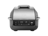 Freidora de aire - Ninja EG351EU, 1760 W, Parrilla, 5 Funciones de Cocción, Sensor de Cocción Digital/Termómetro, Negro/Plata
