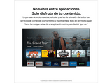 Reproductor multimedia - Chromecast con Google TV de Google 4K, Mando con control por voz, HDMI, Azul cielo