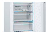 Frigorífico combi - Bosch KGN36VWEA, No Frost, 186 cm, 326 l, Cajón VitaFresh, EasyAccess, Blanco